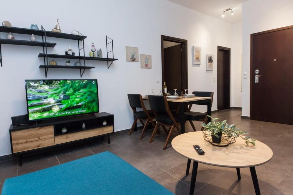 Elegant Urban Escape 1 Bd Apt In Kolonaki Atenas Exterior foto
