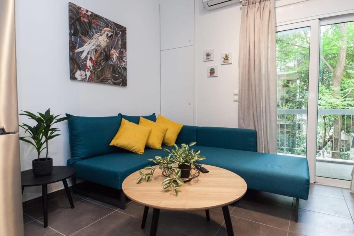 Elegant Urban Escape 1 Bd Apt In Kolonaki Atenas Exterior foto