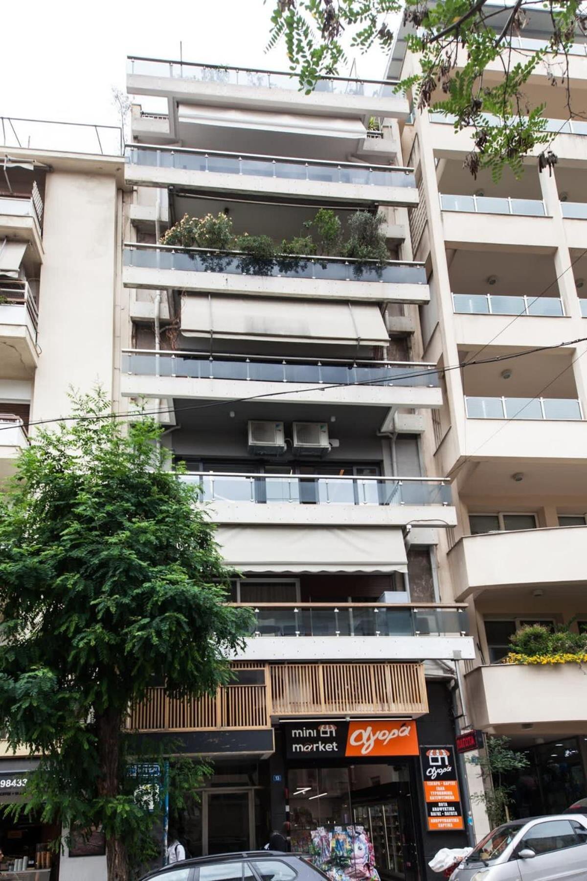 Elegant Urban Escape 1 Bd Apt In Kolonaki Atenas Exterior foto